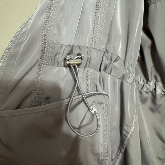 Athleta gray silver dippity anorak jacket size small - Picture 7 of 9
